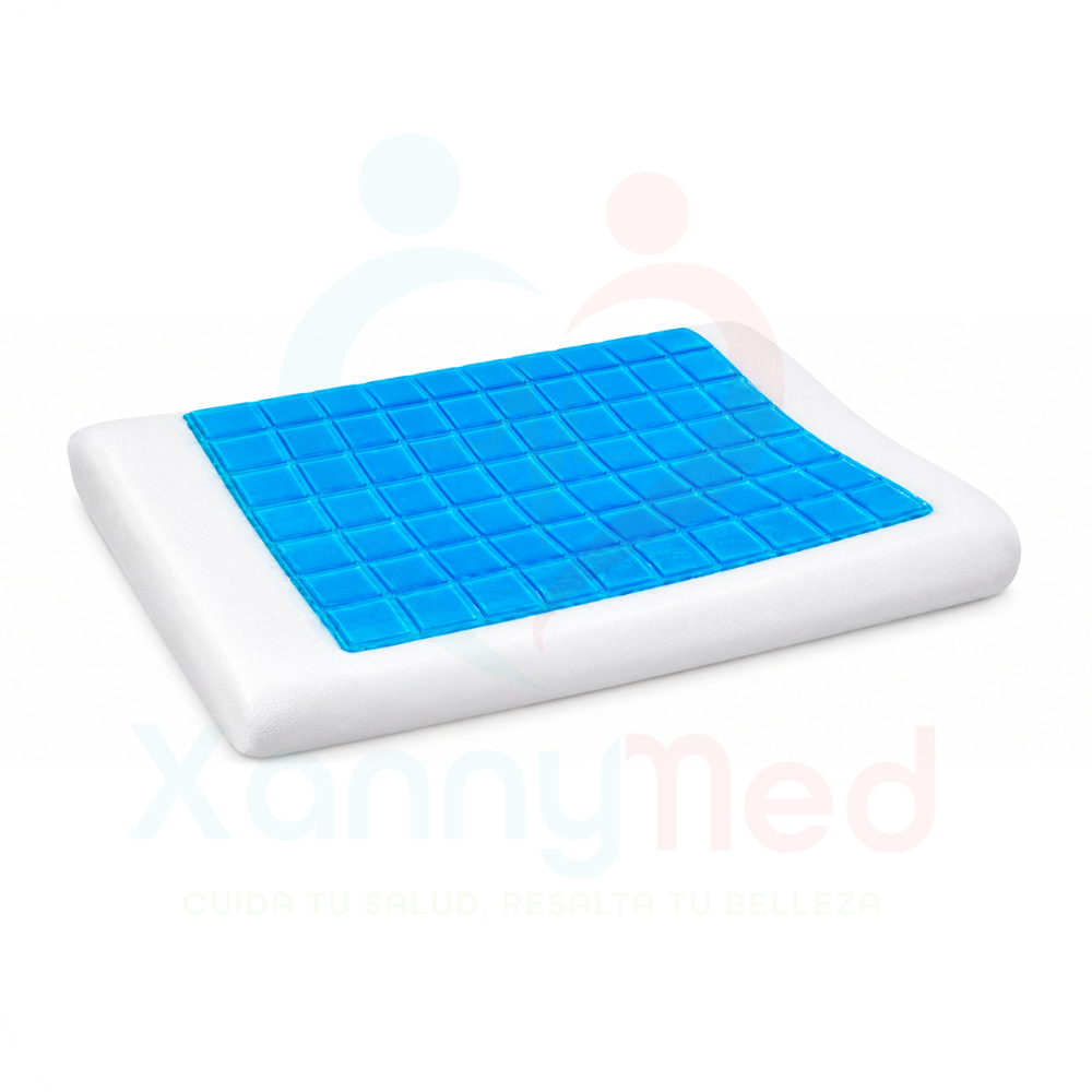 ALMOHADA VISCOELASTICO ESTANDAR CON GEL - 1