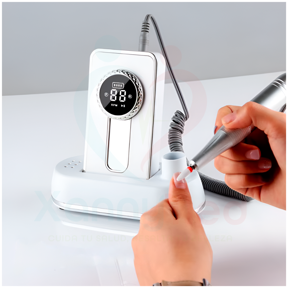 MICROMOTOR PULIDOR DE UĂAS PROFESIONAL INALAMBRICO DE CALIDAD 50.000 PRM - 5
