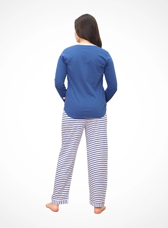 PIJAMA LARGO ALGODÓN MUJER INGA DREAM BIG LITTLE INGA - 2