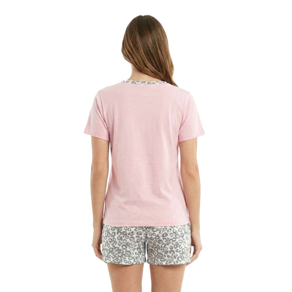 PIJAMA DAMA ANIMAL PRINT ROSEWOOD - INGA PIJAMAS - 3