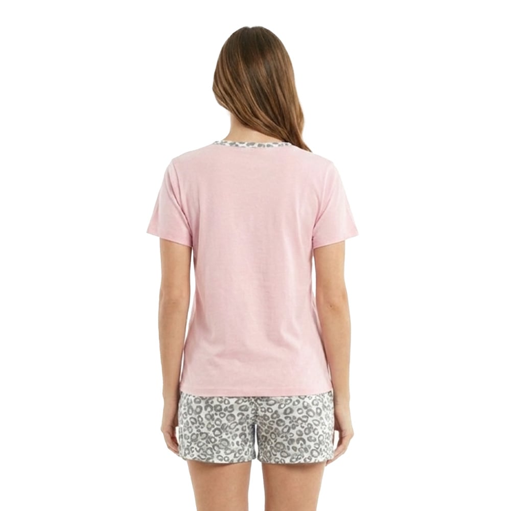 PIJAMA DAMA ANIMAL PRINT ROSEWOOD - INGA PIJAMAS - 3