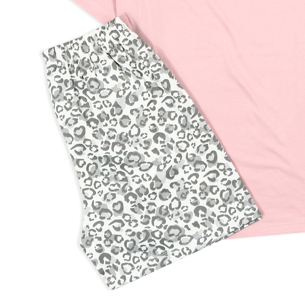 PIJAMA DAMA ANIMAL PRINT ROSEWOOD - INGA PIJAMAS - 5