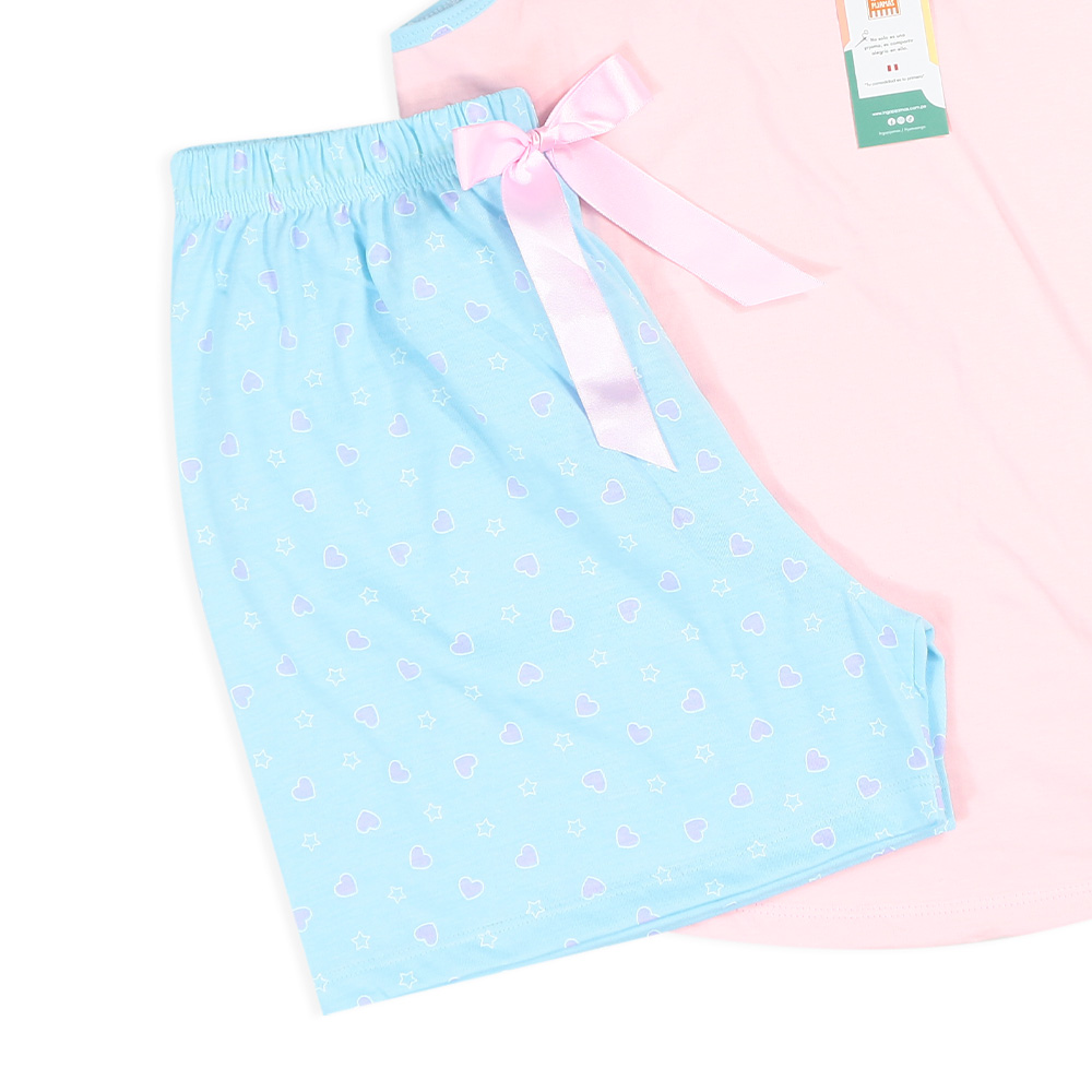 PIJAMA DAMA PINK LOVE - INGA PIJAMAS - 5