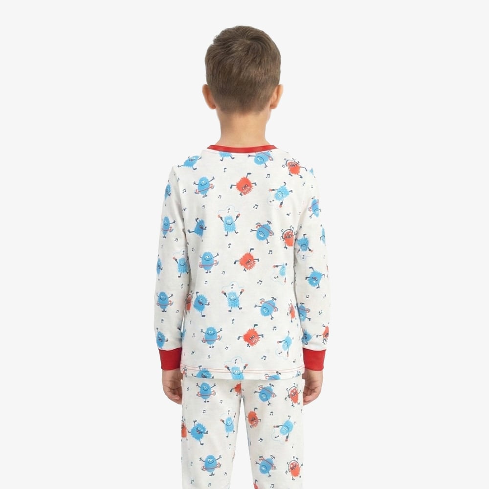 PIJAMA NIÑO RIB COVERT CRAZY MONSTER - INGA PIJAMAS - 3