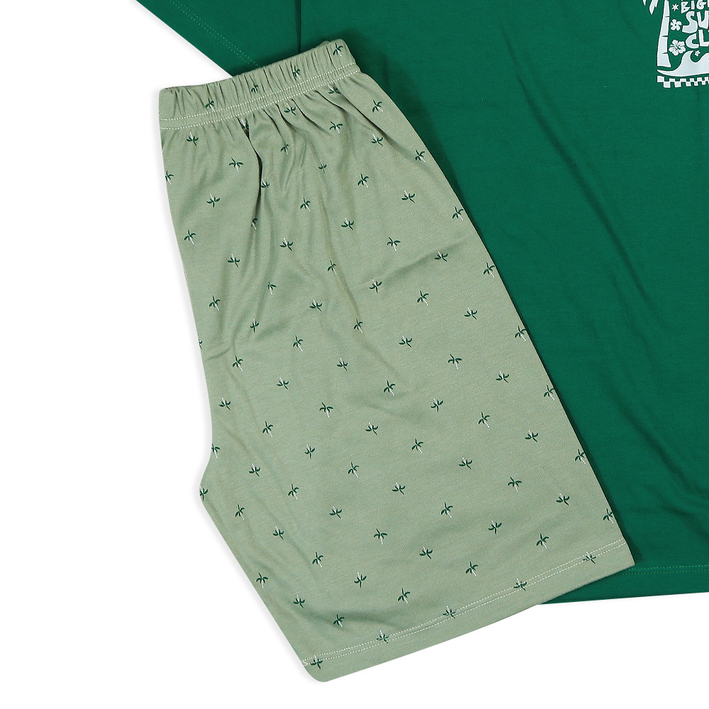 PIJAMA CABALLERO SURFER GREEN - INGA PIJAMAS - 5