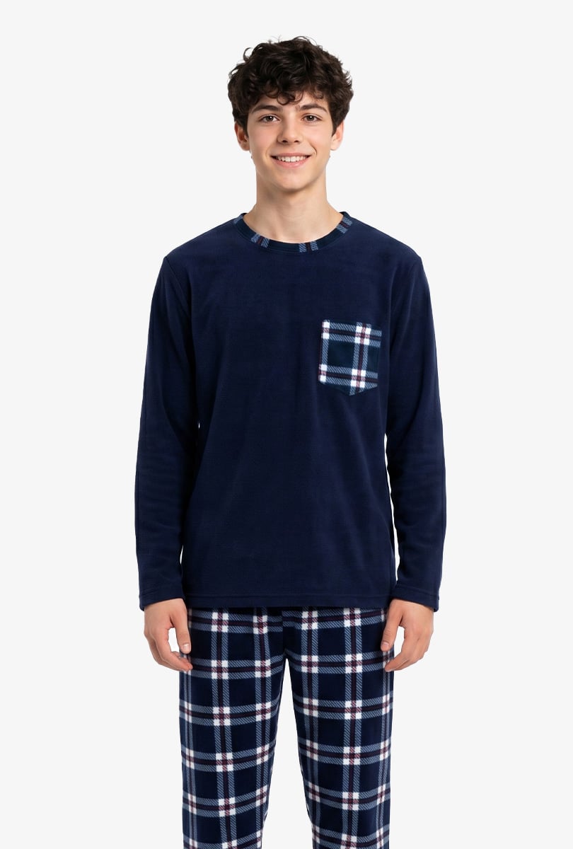 MICROPOLAR NORDIC CHECK - INGA PIJAMAS - 1