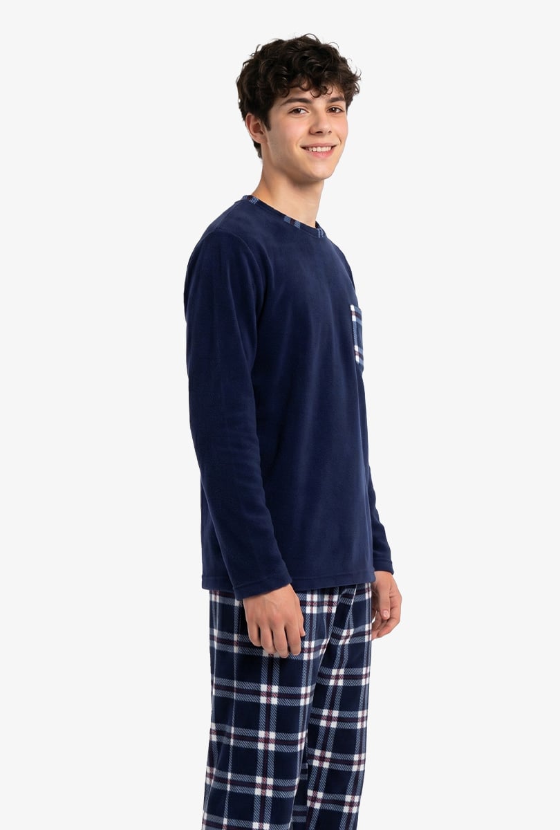 MICROPOLAR NORDIC CHECK - INGA PIJAMAS - 3