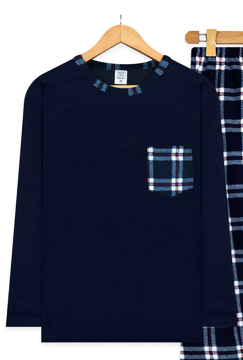 MICROPOLAR NORDIC CHECK - INGA PIJAMAS - 5