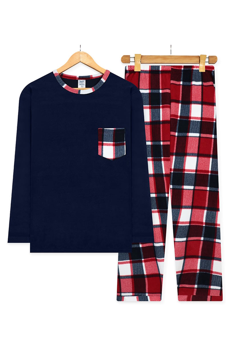 MICROPOOLAR RED TARTAN - INGA PIJAMAS - 4