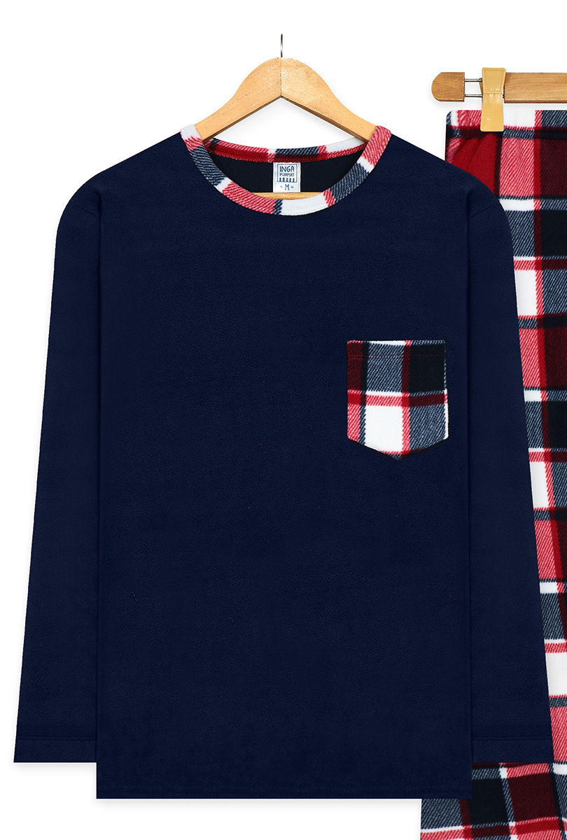 MICROPOOLAR RED TARTAN - INGA PIJAMAS - 5