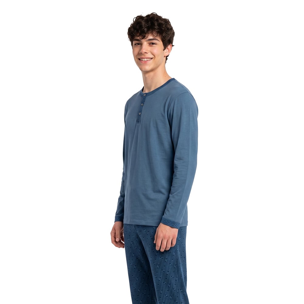 PIJAMA BRISA ACERO - INGA PIJAMAS - 3