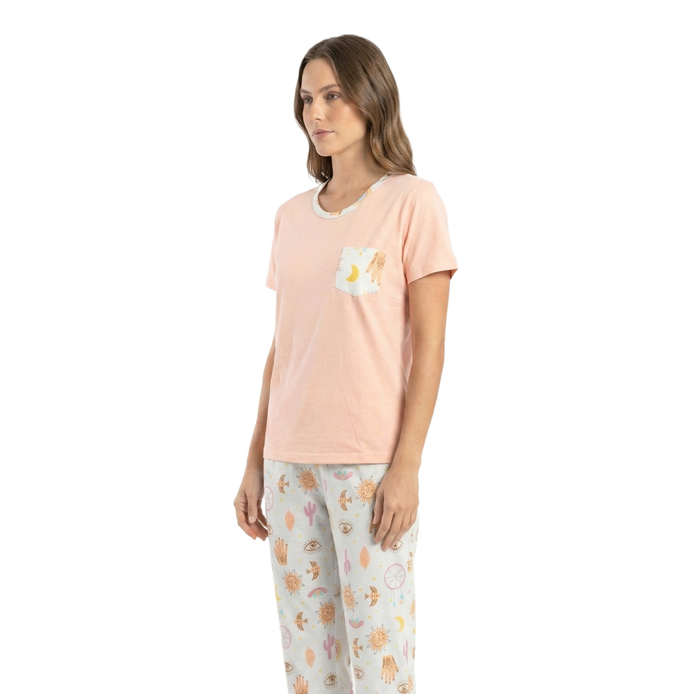 PIJAMA COWBOY WOMAN MELON - 3