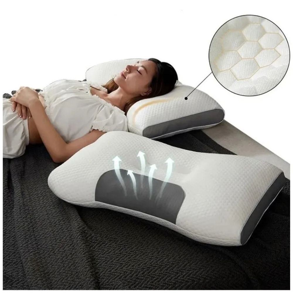 ALMOHADA ERGONÓMICA ORTOPÉDICA CERVICAL - 1