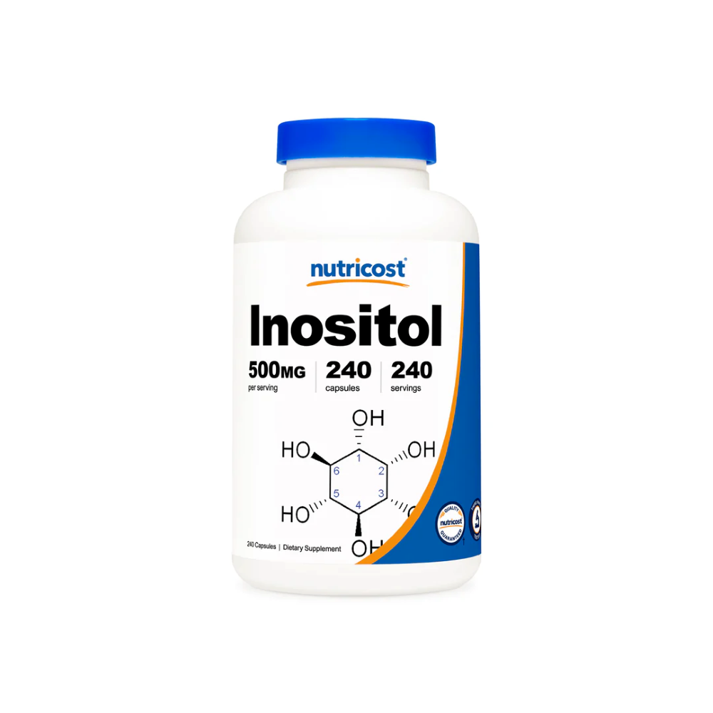 SUPLEMENTOS NUTRICOST INOSITOL EN FORMA DE MYO INOSITOL 500 MG 240 CÁPSULAS - 1