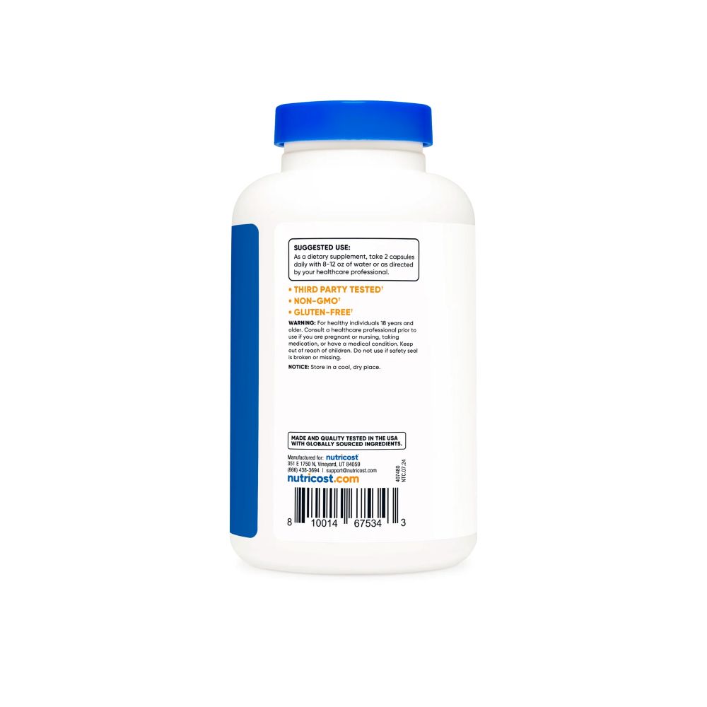 ÁCIDO ALFA LIPOICO ALPHA LIPOIC ACID 240 CÁPSULAS - 4
