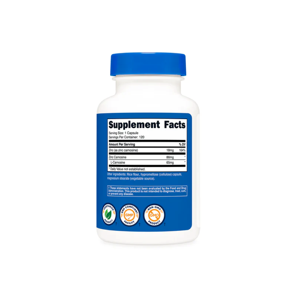 ZINC CARNOSINA CARNOSINE 86MG - 4