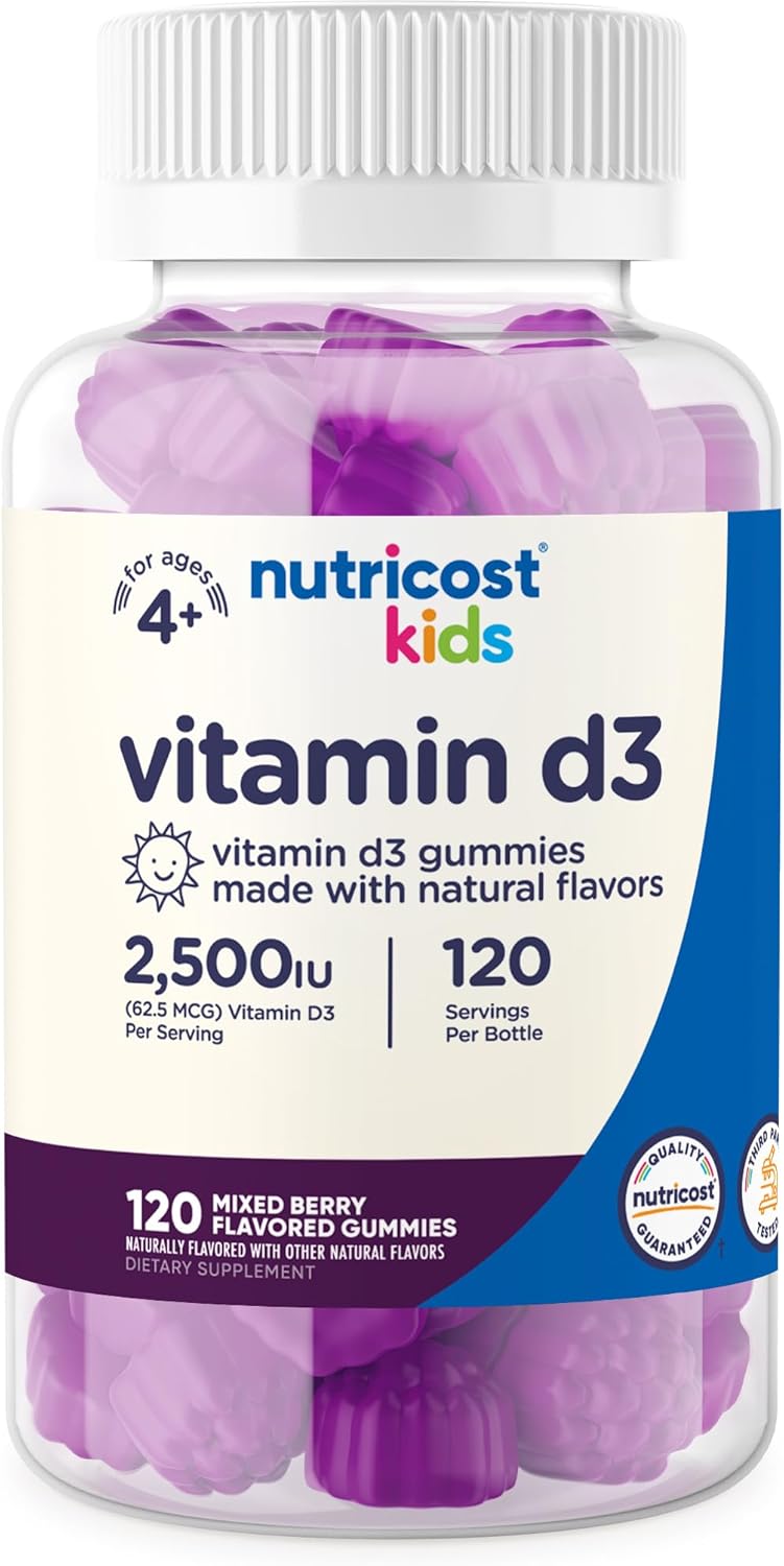 NUTRICOST VITAMINA D3 GOMITAS PARA NIÑOS - 1