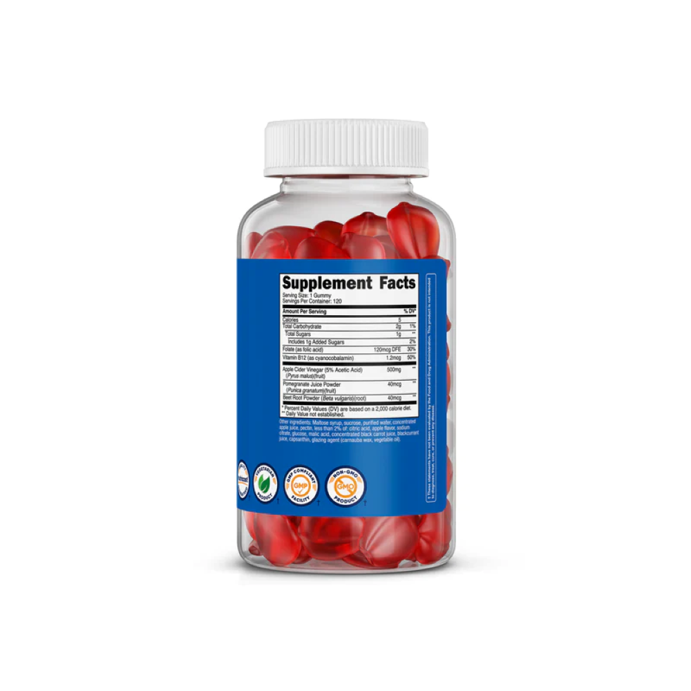 NUTRICOST APPLE CIDER VINEGAR GOMITAS (VINAGRE DE MANZANA EN GOMITAS) - 2