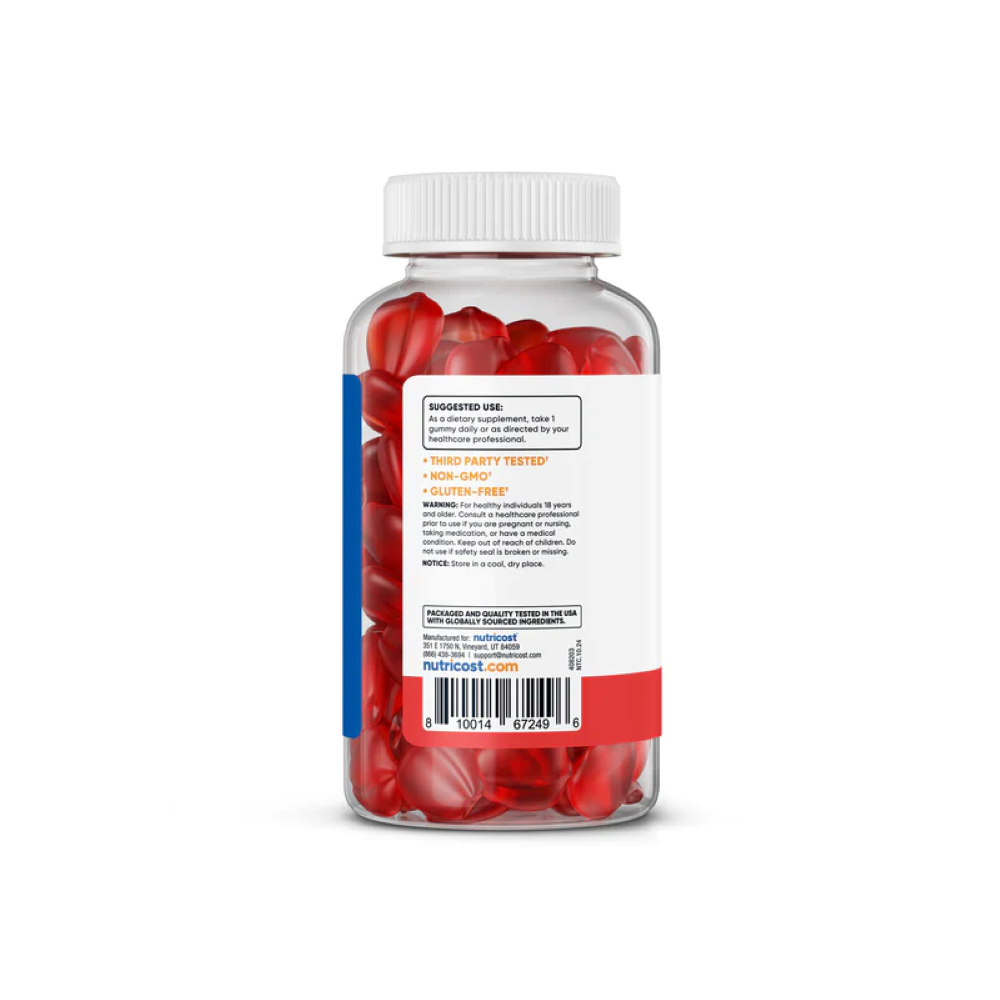 NUTRICOST APPLE CIDER VINEGAR GOMITAS (VINAGRE DE MANZANA EN GOMITAS) - 3