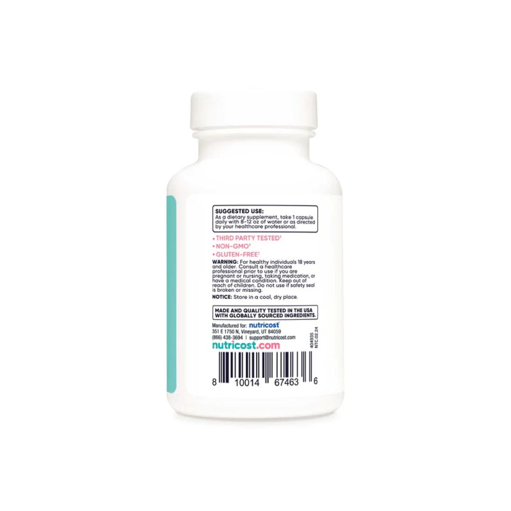 NUTRICOST Ácido fólico para mujeres Folic Acid for Women - 5