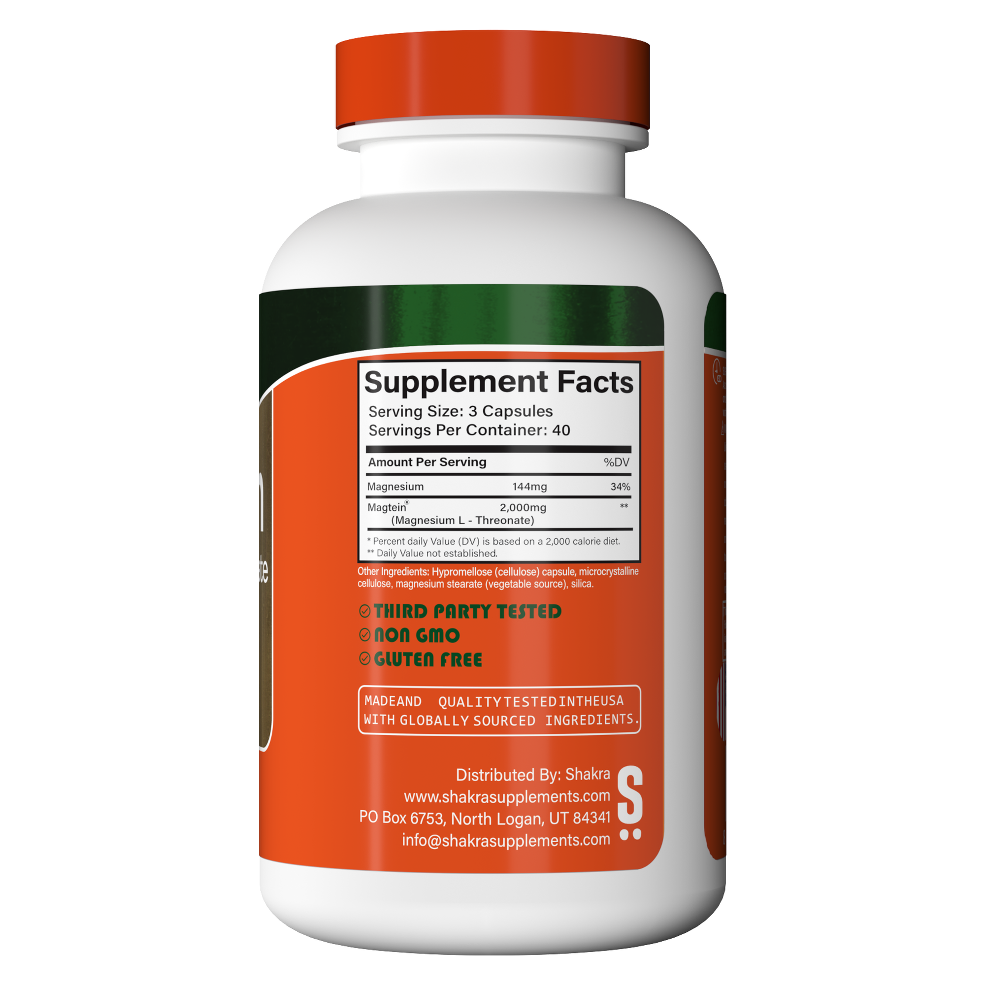 SHAKRA TREONATO DE MAGNESIO MAGTEIN MAGNESIUM THREONATE - 2