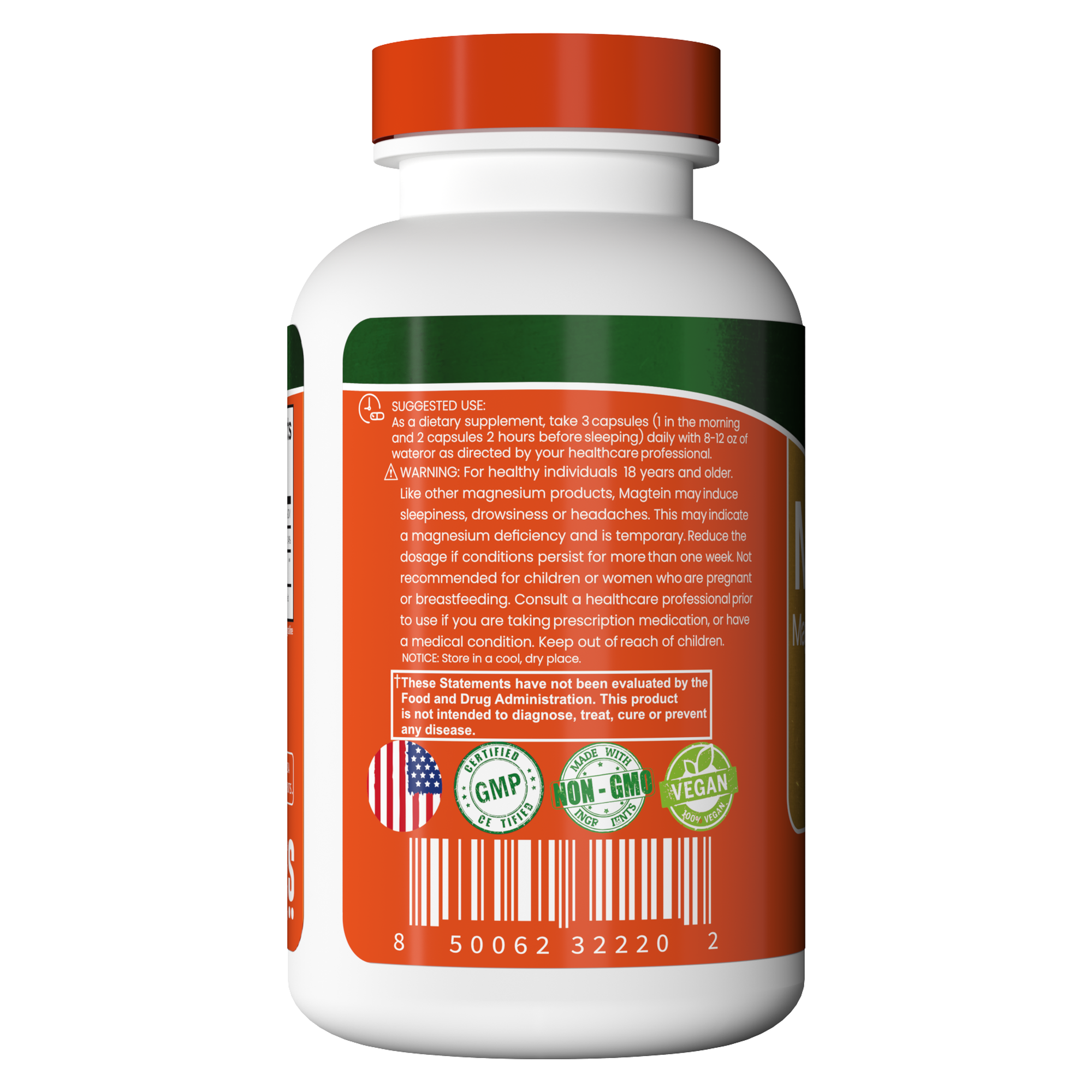 SHAKRA TREONATO DE MAGNESIO MAGTEIN MAGNESIUM THREONATE - 3