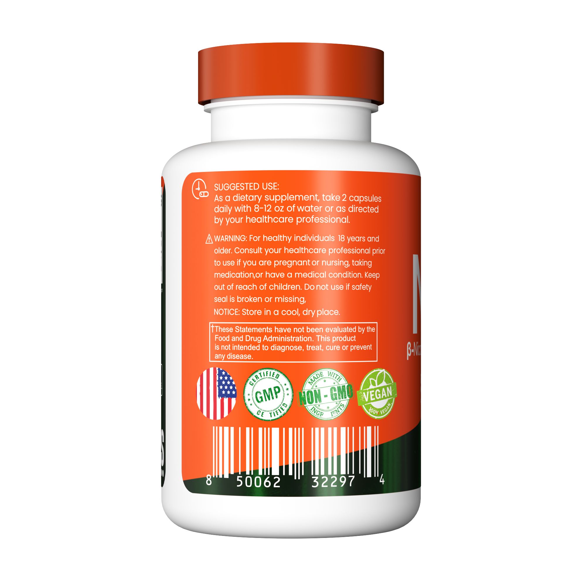 SHAKRA NMN Nicotinamida Mononucleotida 500 MG - 3