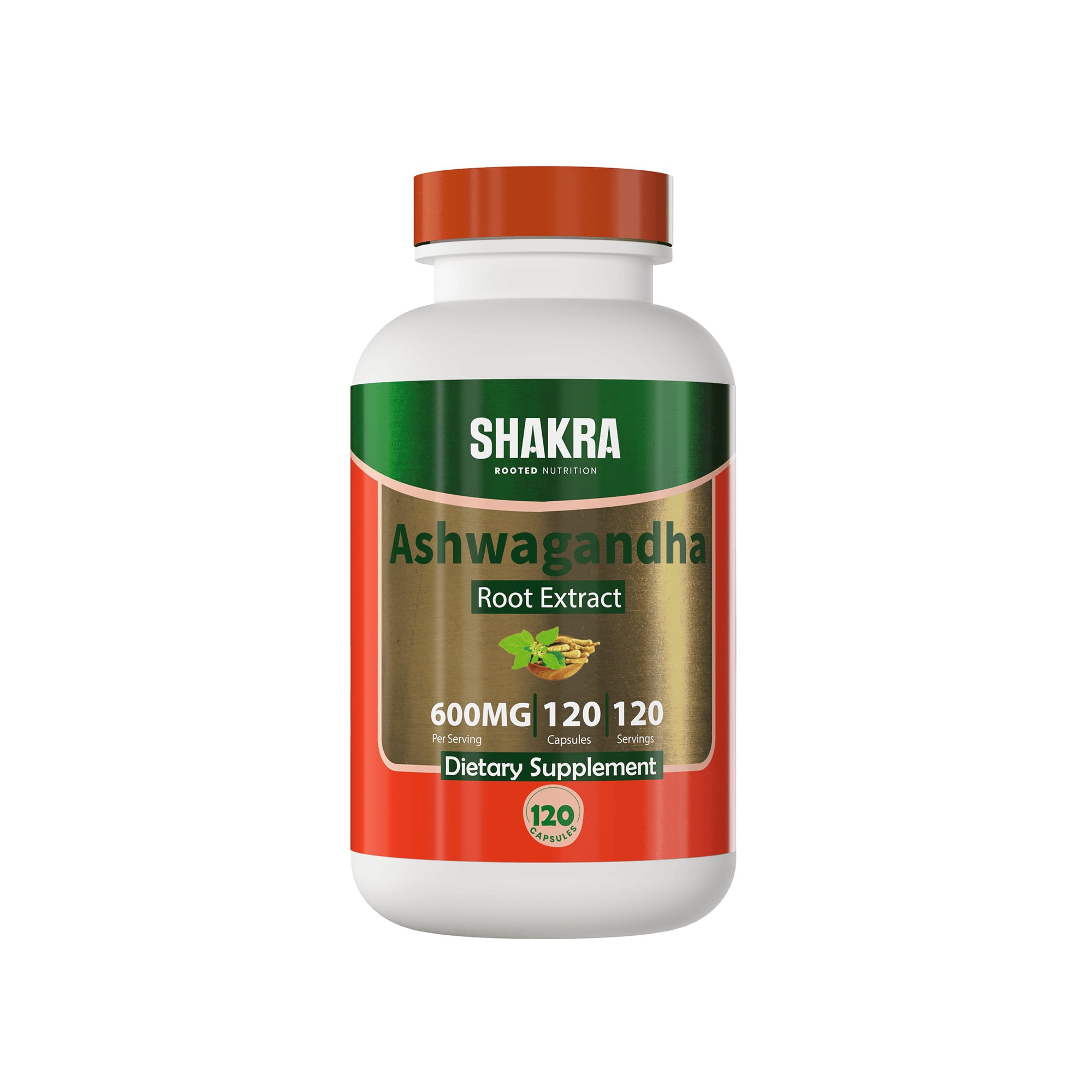 SHAKRA ASHWAGANDHA 120 CAP - 1