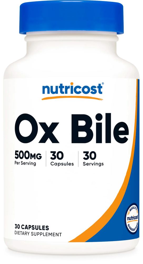 OX BILE BILIS DE BUEY 500 MG 30CAPSULES - 1