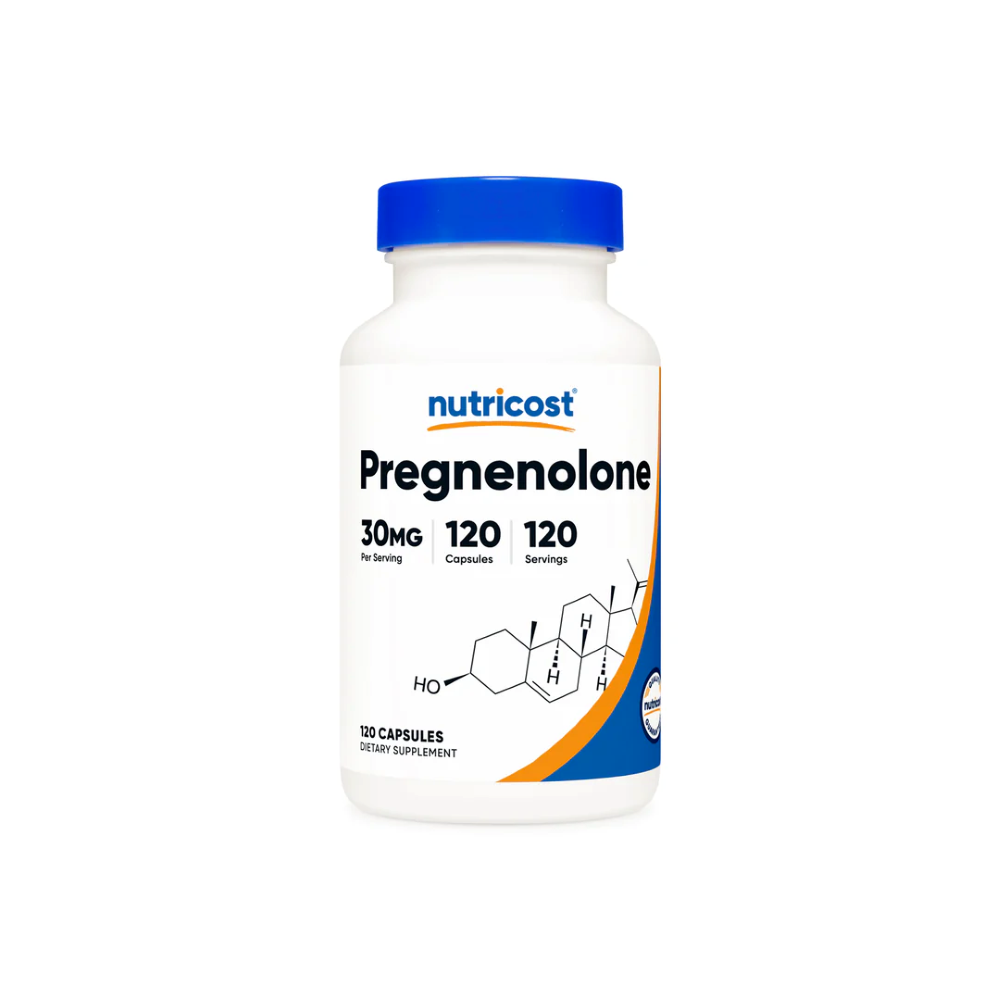 NUTRICOST PREGNENOLONE PREGNENOLONA 30 MG 120 CAPSULES - 1