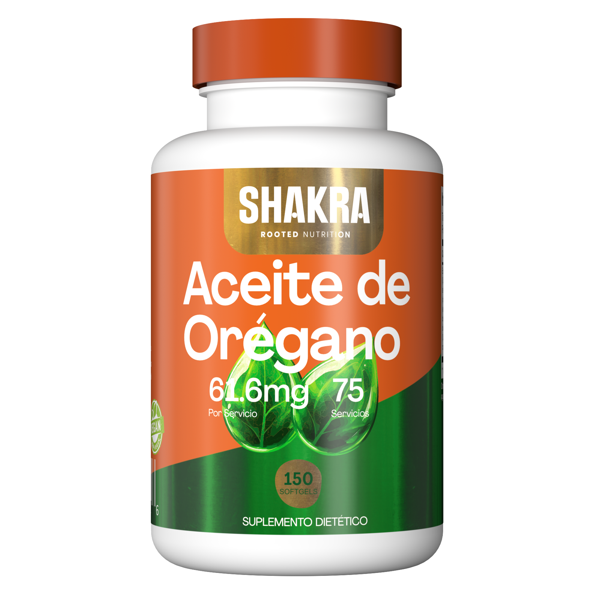 SHAKRA ACEITE DE OREGANO 150 CAPSULAS GEL - 1