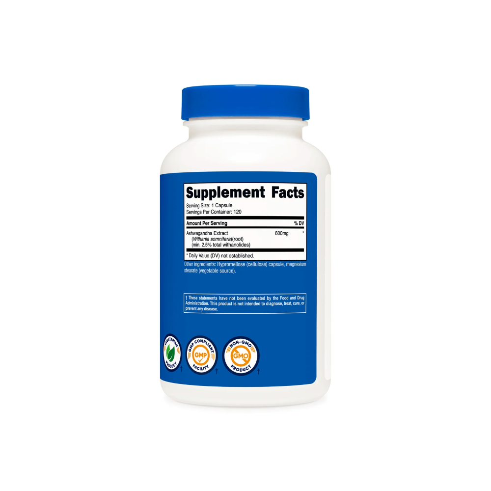 NUTRICOST ASHWAGANDHA 600 MG - 4