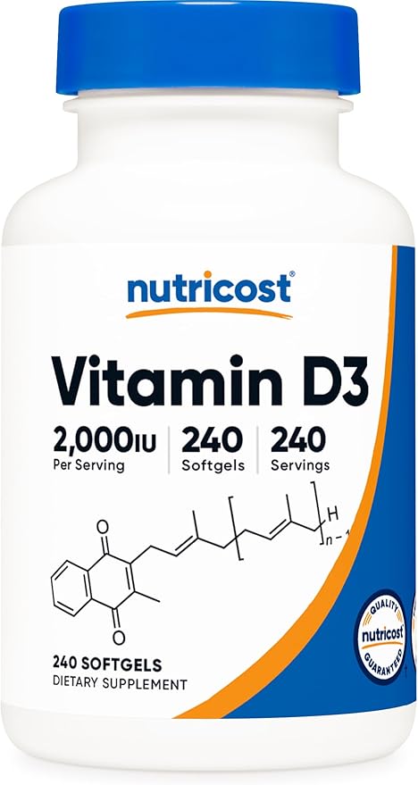NUTRICOST VITAMINA D3 VITAMIN D3 2000 IU - 1