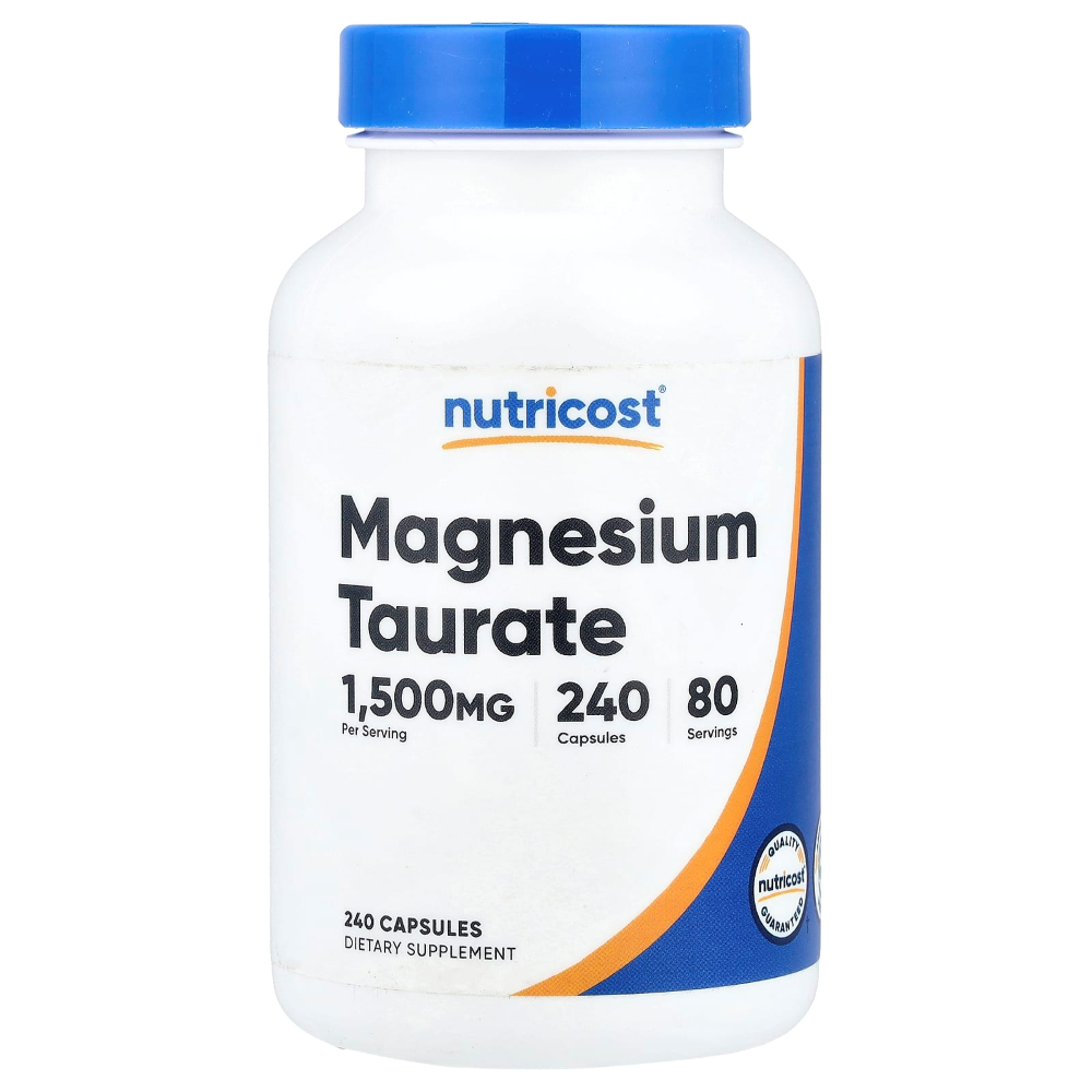 NUTRICOST MAGNESIUM TAURATE TAURATO DE MAGNESIO 1500 MG - 1