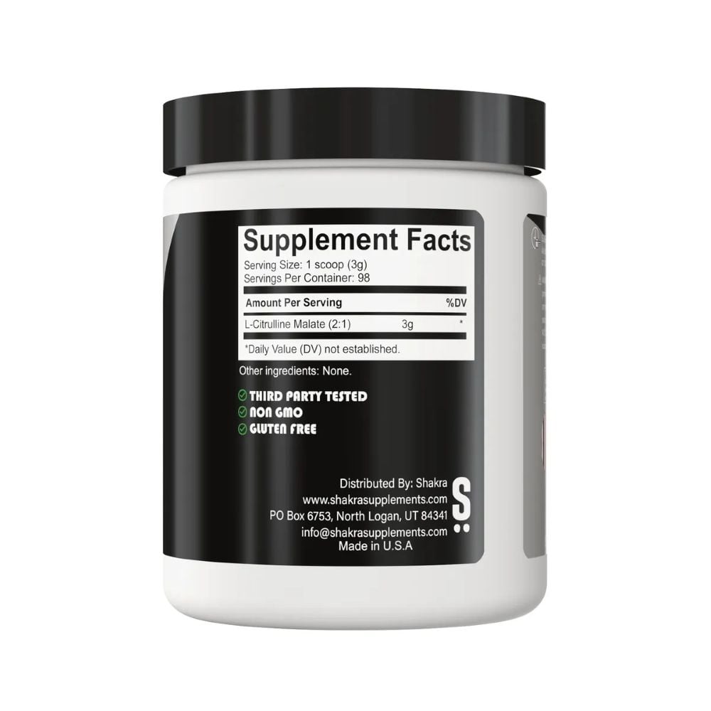 SHAKRA L CITRULLINE MALATE CITRULINA MALATO 300 GRAMOS - 2