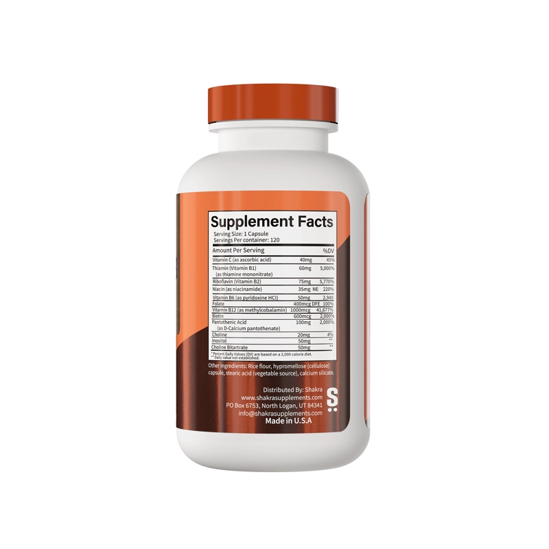 SHAKRA B COMPLEX COMPLEJO B 120 CAPSULAS - 2
