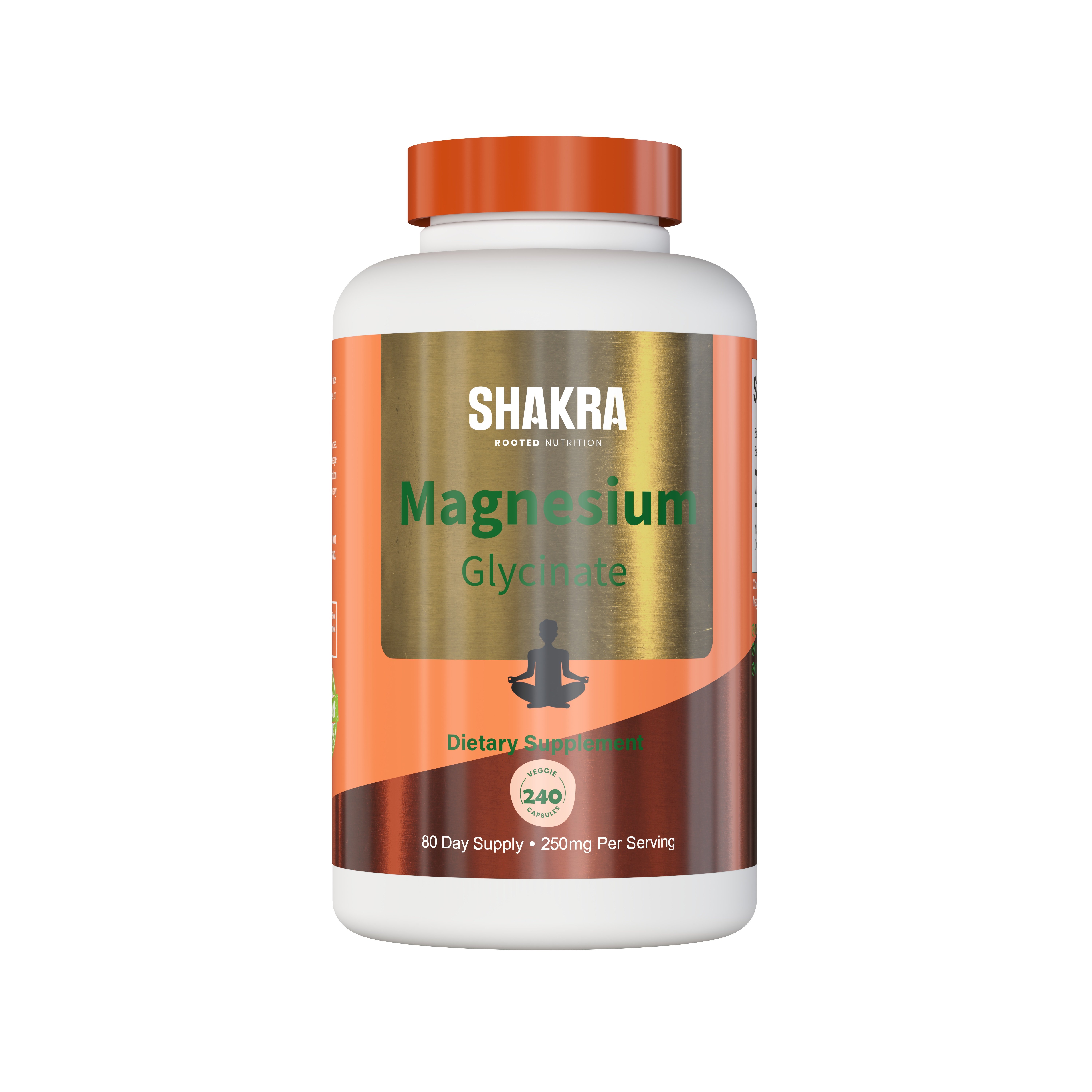 SHAKRA MAGNESIO GLICINATO MAGNESIUM GLYCINATE 240 CAPSULAS - 1