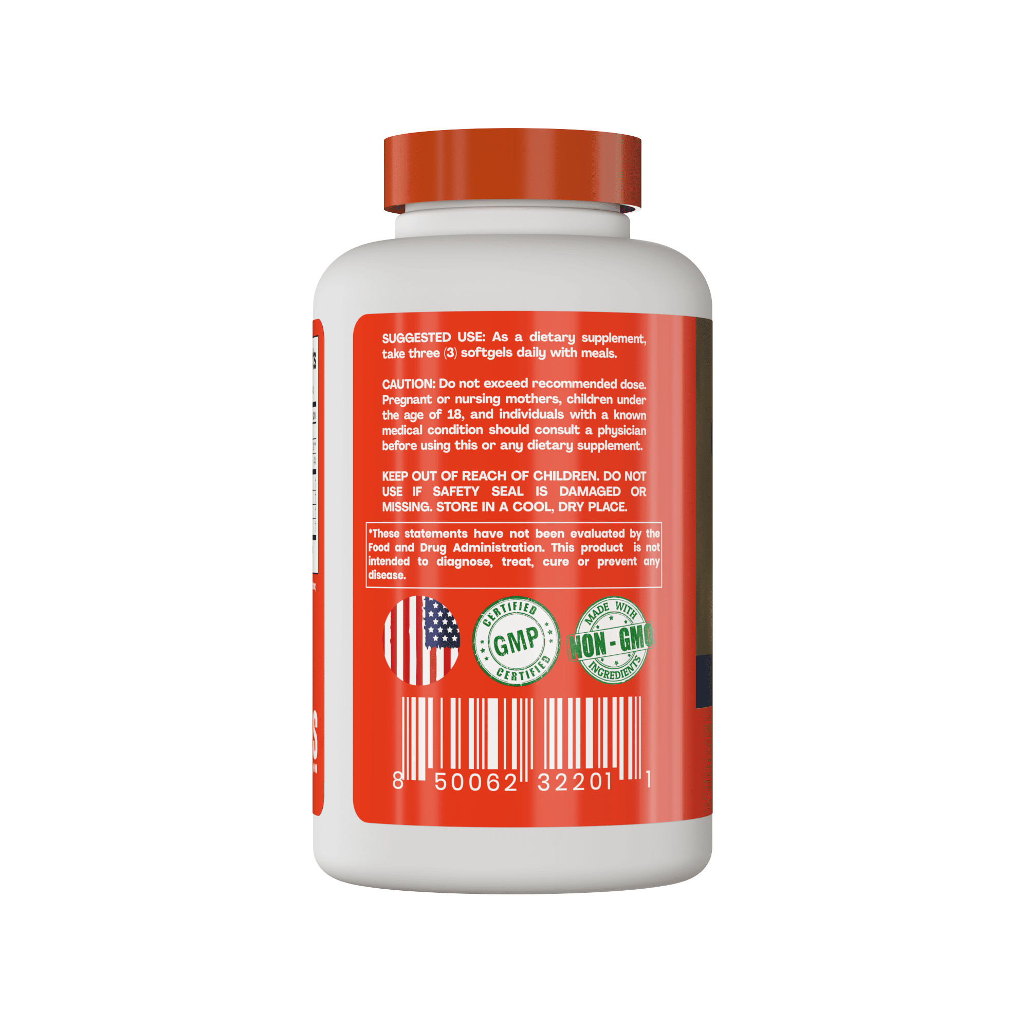 SHAKRA FISH OIL ACEITE DE PECADO OMEGA 3 120 CAPSULAS - 3