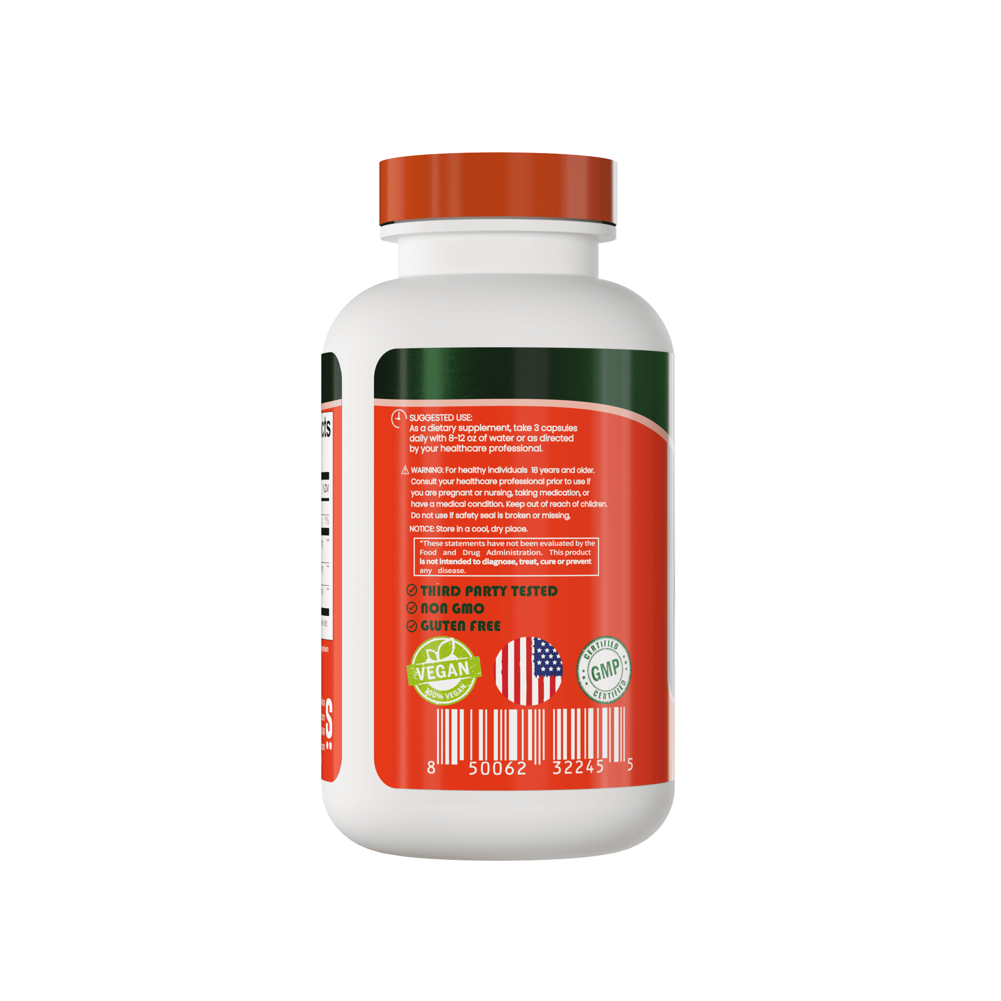 SHAKRA TURMERIC-CÚRCUMA 120 CAP - 3