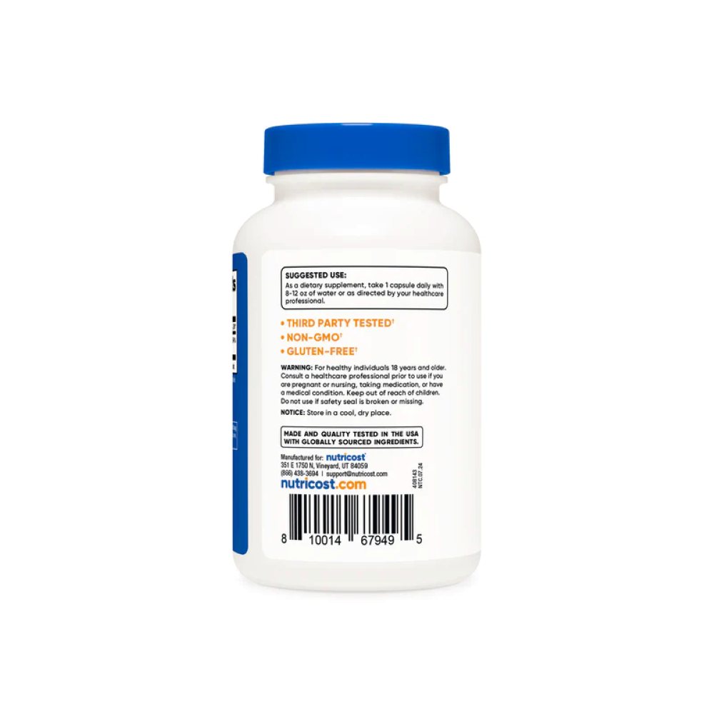 SUPLEMENTOS NUTRICOST SELENIO SELENIUM 200 MCG 240 CAPSULAS - 3