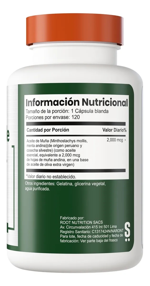 SHAKRA ACEITE DE MUÑA 2000 MCG 120 CAPSULAS GEL - 2