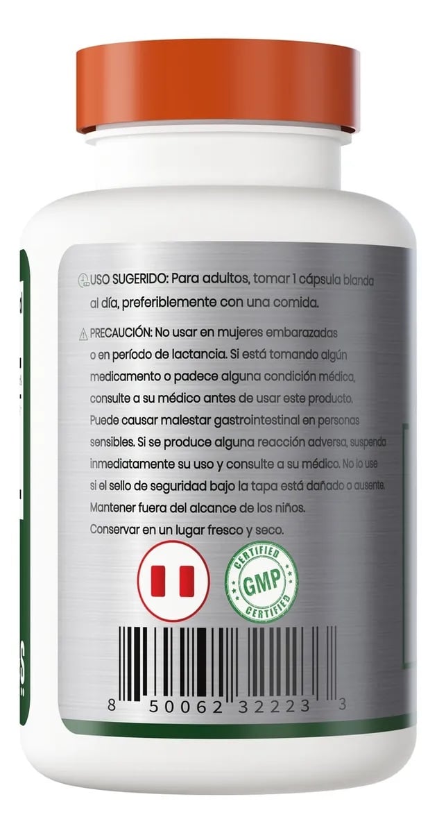 SHAKRA ACEITE DE MUÑA 2000 MCG 120 CAPSULAS GEL - 3