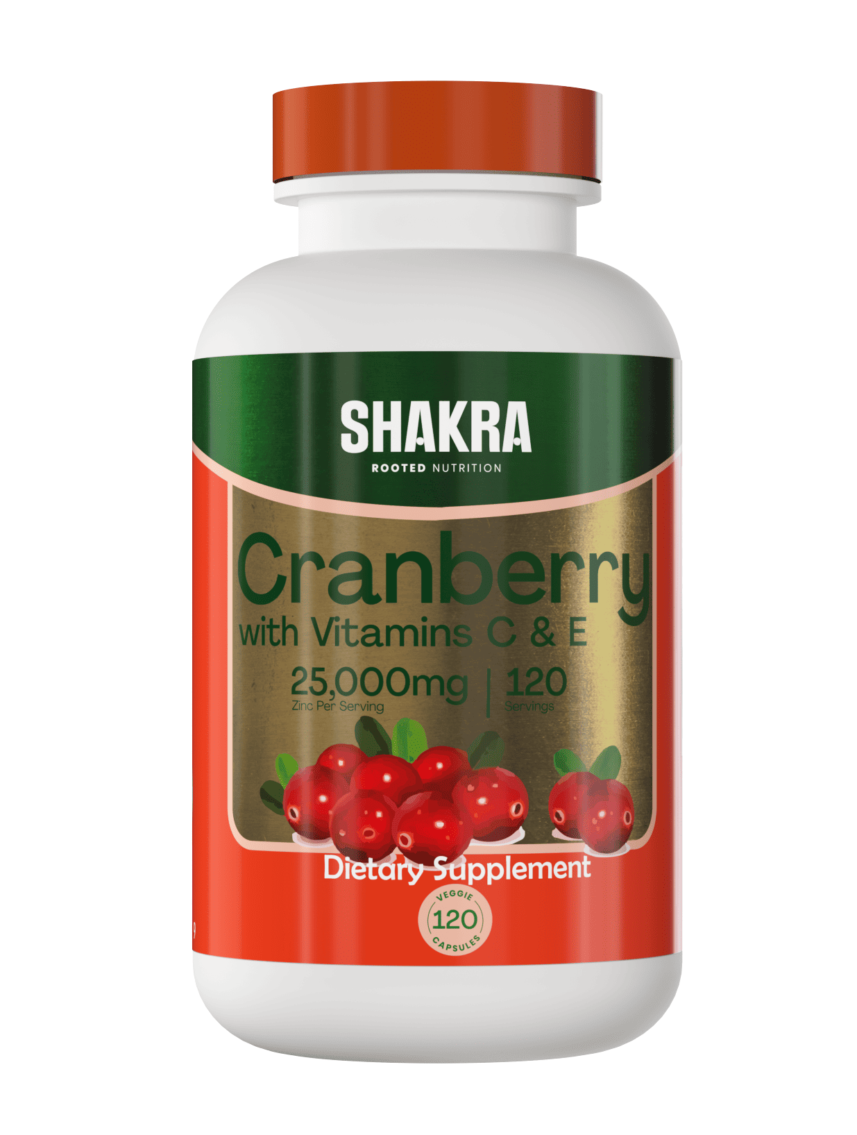 SHAKRA CRANBERRY 120 CAPSULAS - 1
