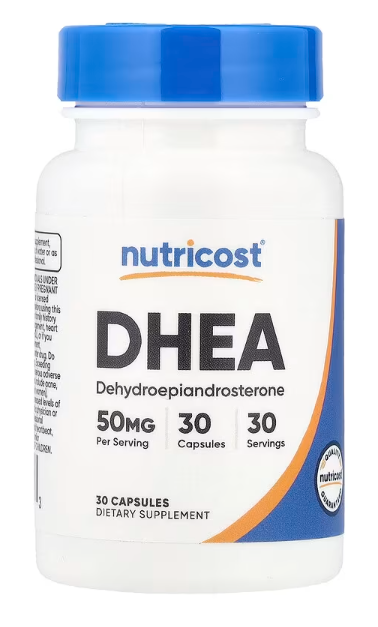 SUPLEMENTOS NUTRICOST DHEA 50 MG 30 CÁPSULAS - 1