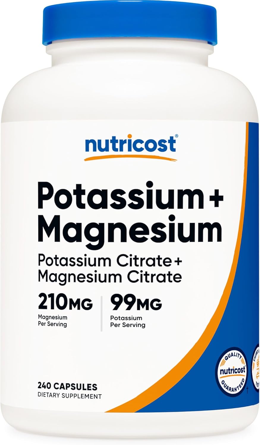 SUPLEMENTOS NUTRICOST POTASIO CITRATE + MAGNESIO CITRATE PERÚ - 1