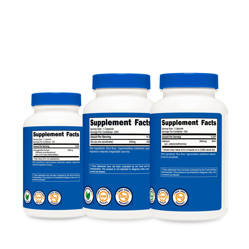 NUTRICOST SOPORTE TIROIDEO (SELENIO, ZINC PICOLINATE, ASHWAGANDHA) - 2