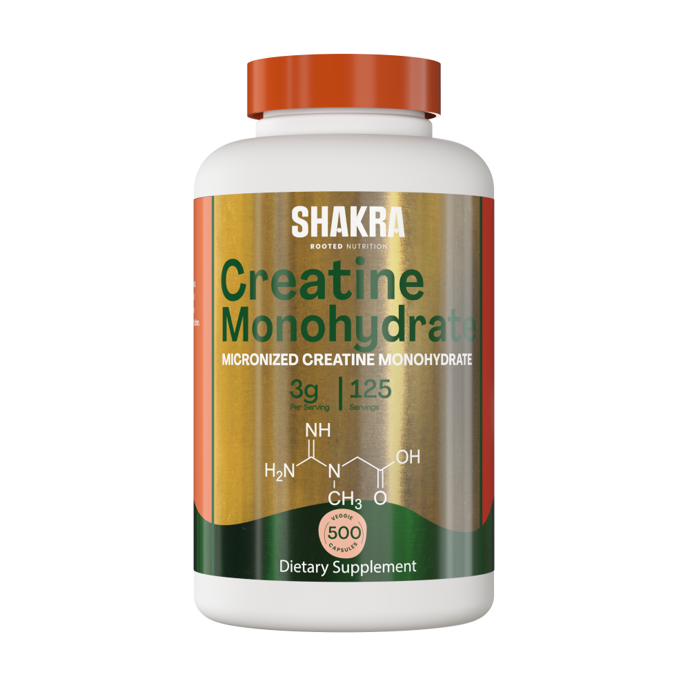 SHAKRA CREATINA 3000MG 500 CAPSULAS - 1