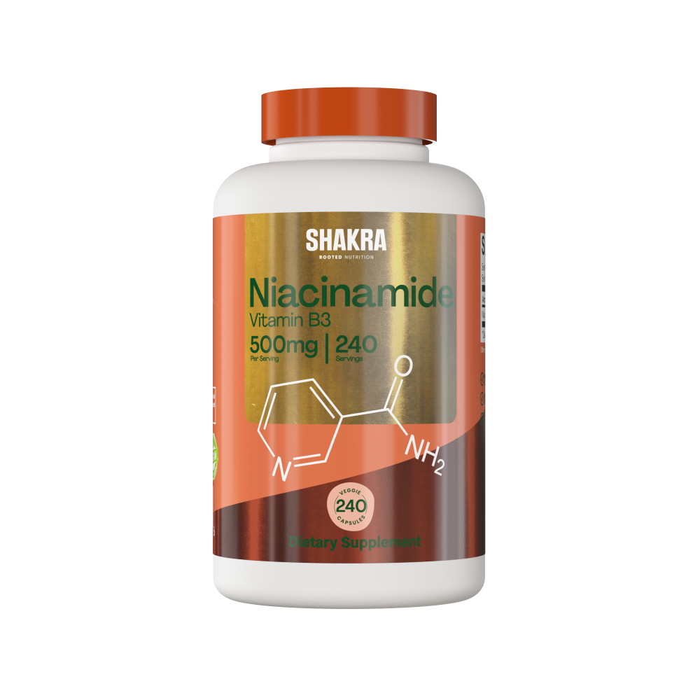SHAKRA NIACINAMIDA 500MG 240 CAPSULAS - 1