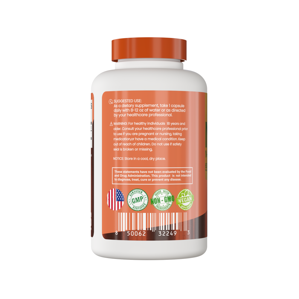 SHAKRA NAC N ACETIL CISTEINA 600MG 180 CAPSULAS - 3
