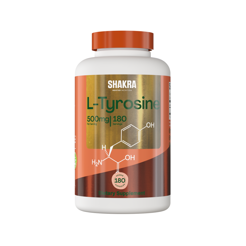 SHAKRA L-TIROSINA 500MG  180 CAPSULAS - 1